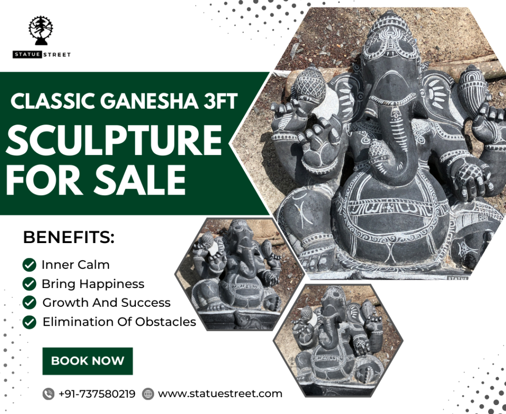 Ganesha Sculpture 3 feet