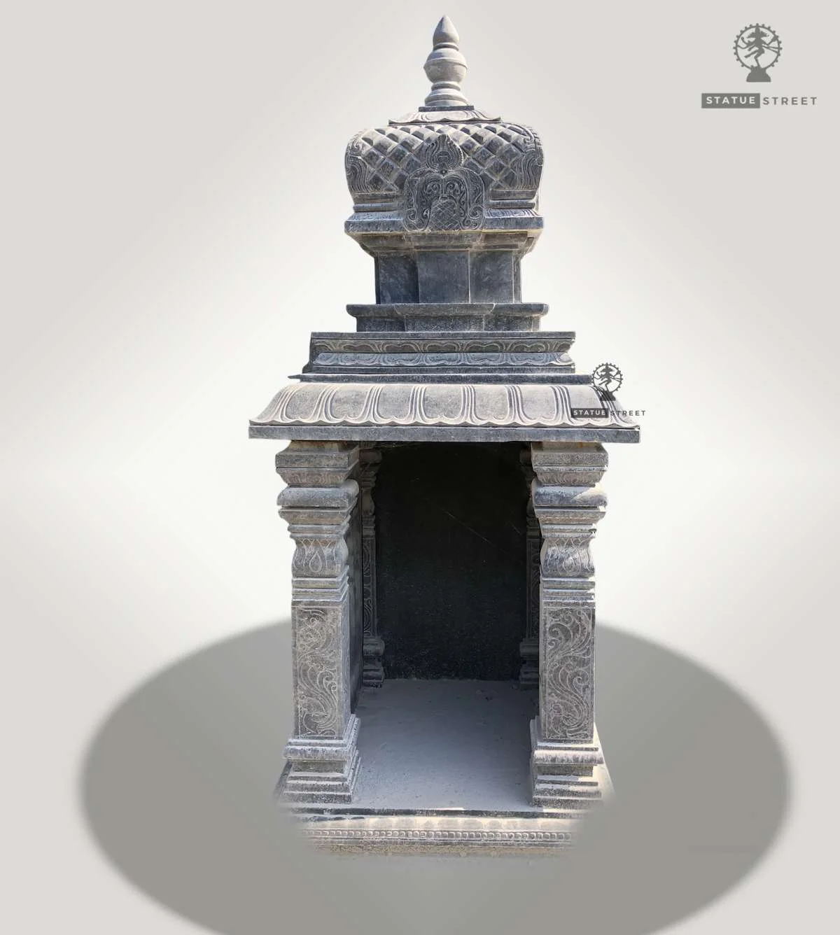 Mandapam Granite Temple Covered Design 7ft | Granite Stone - Image 2
