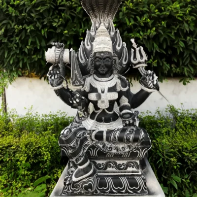 Lord Karumariamman 3ft | Granite Stone