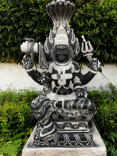 Lord Karumariamman 3ft | Granite Stone