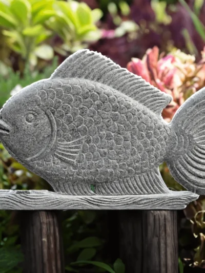 Attractive Fish Sculpture 1ft | Granite Stone