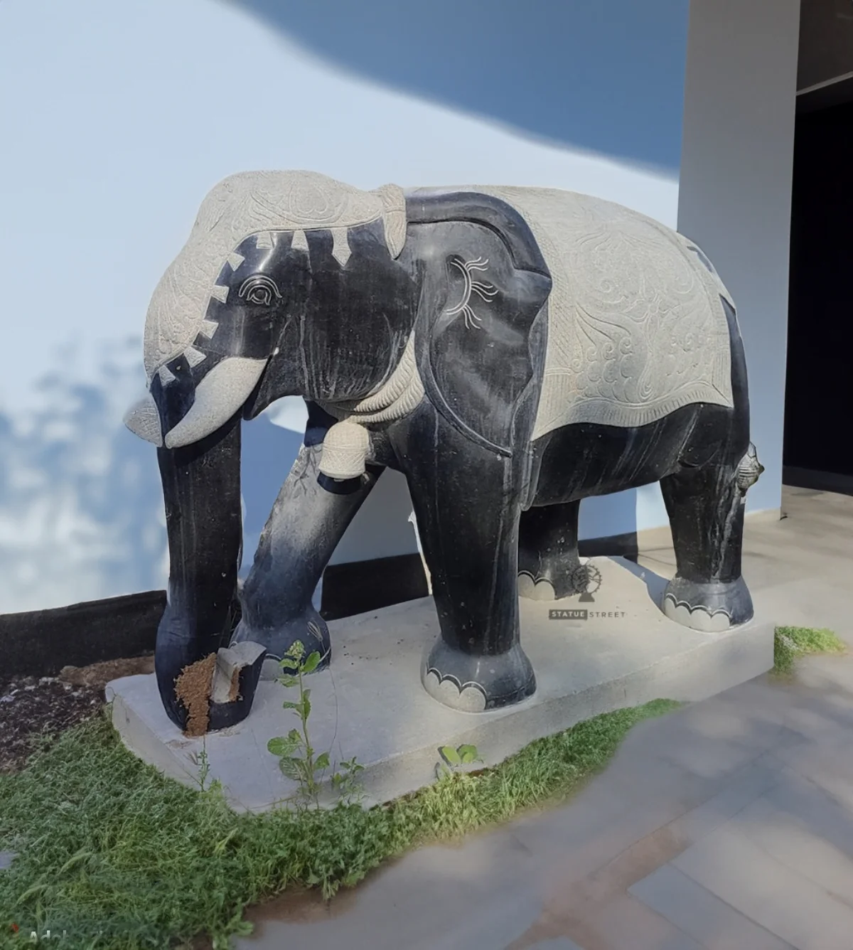 Unique Design Elephant Sculpture 5ft | Granite Stone