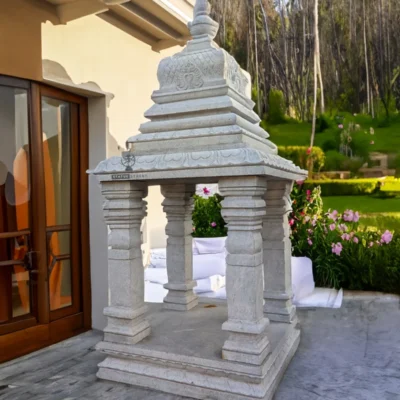 Granite Stone Mandapam Temple Design 5ft | Granite Stone