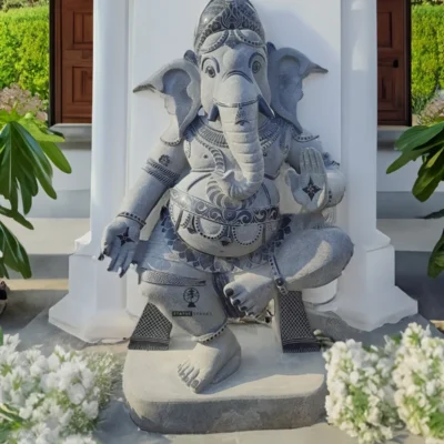 Traditional Ganesha 4ft | Granite Stone