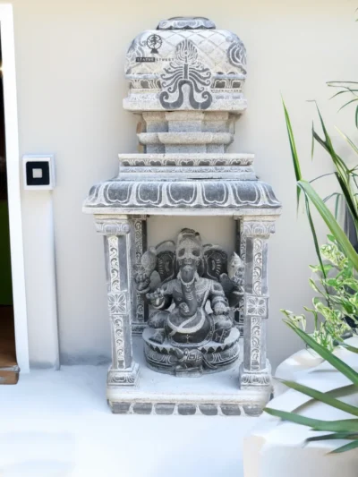 Mandapam Temple 6ft With Ganesha | Granite Stone