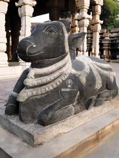 3ft Nandi Stone Sculpture | Granite Stone