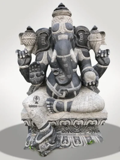 Lord Ganesha (Vinayagar) Sculpture 4ft | Granite Stone