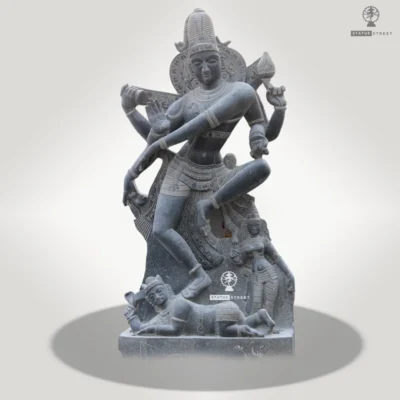 Ardhanarishvara Ardhnarishwar 3ft Statue (Shiva & Parvati) | Granite Stone