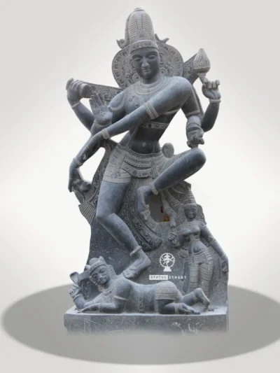 Ardhanarishvara Ardhnarishwar 3ft Statue (Shiva & Parvati) | Granite Stone