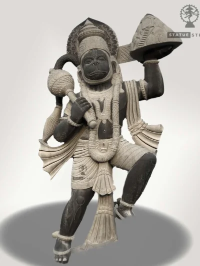 Lord Hanuman Stone Statue 13ft | Granite Stone