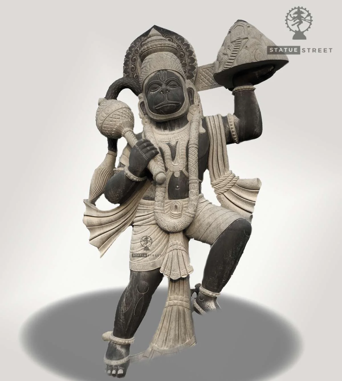 Lord Hanuman Stone Statue 13ft | Granite Stone