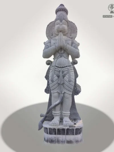 Large Hanuman Sculpture 10ft | Granite Stone