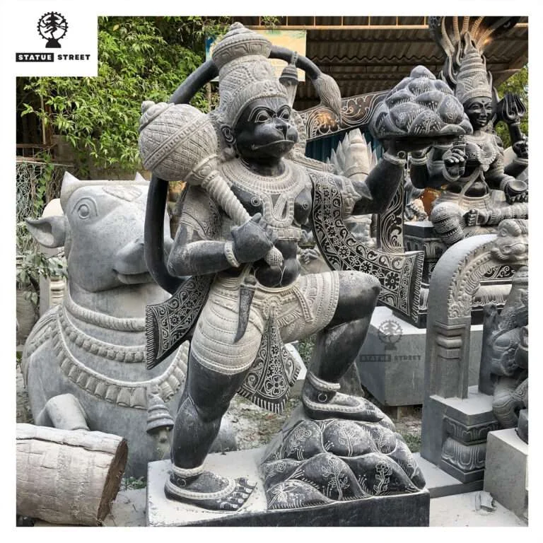Granite Stone Hanuman 7.5ft - Image 2