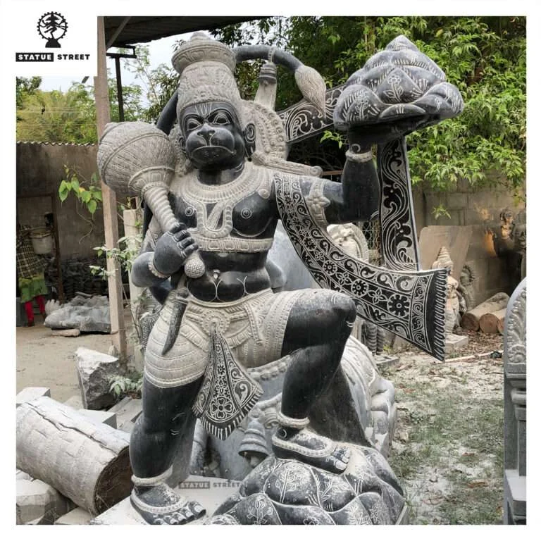 Granite Stone Hanuman 7.5ft - Image 3