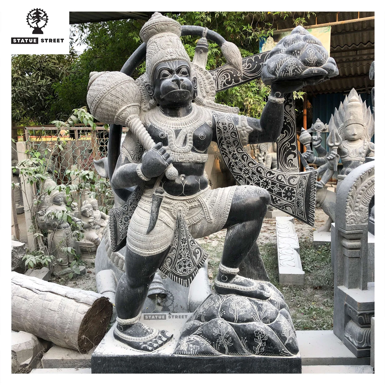 Granite Stone Hanuman 7.5ft