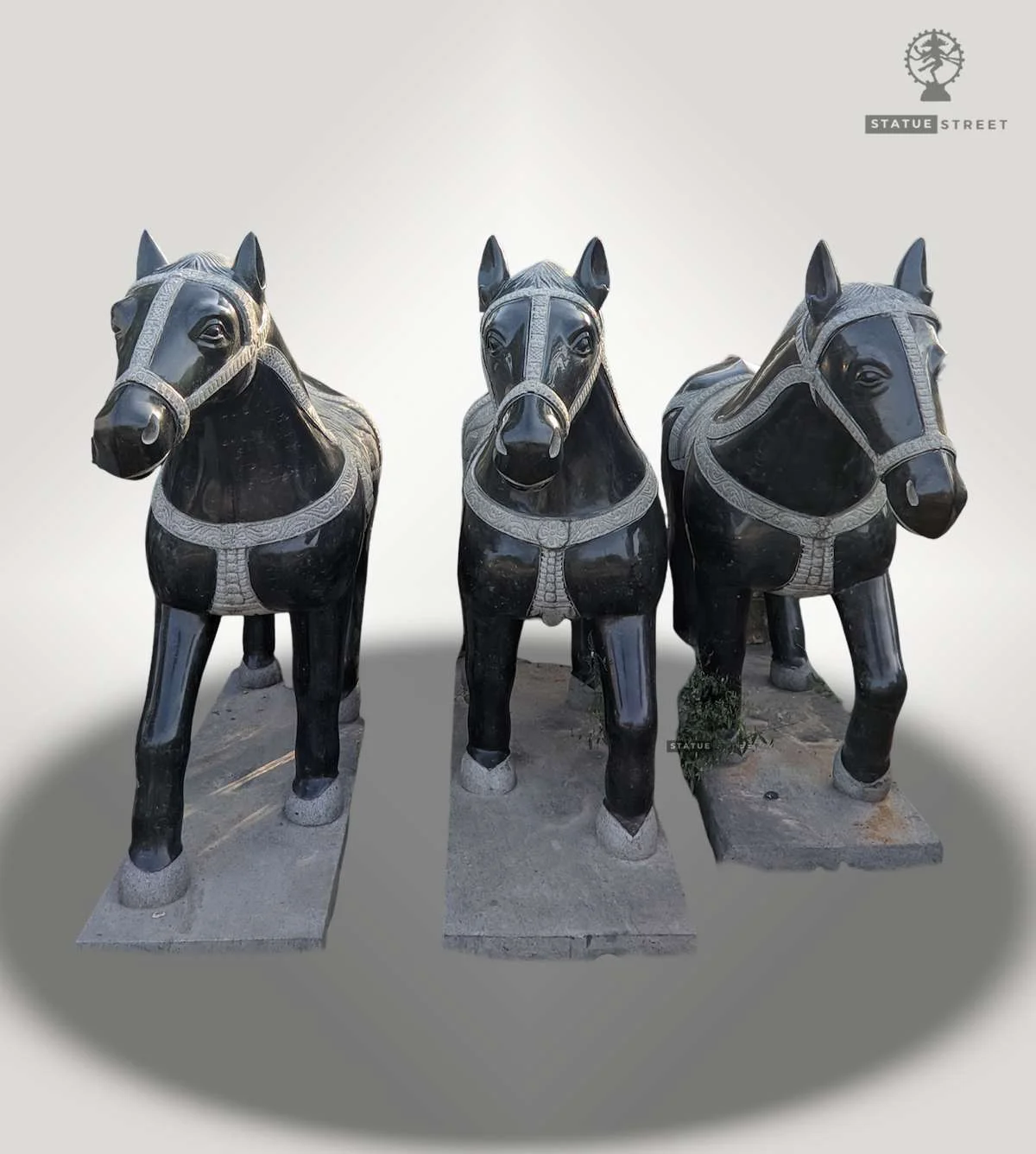 Horse Statue 5ft For Home Exterior | Granite Stone - Image 3