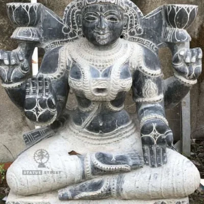 Granite Stone Lakshmi Sculpture 4ft