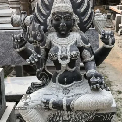 Muthumariamman 5ft Stone Sculpture