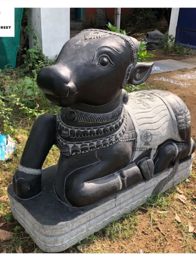 Lord Nandi Stone Sculpture