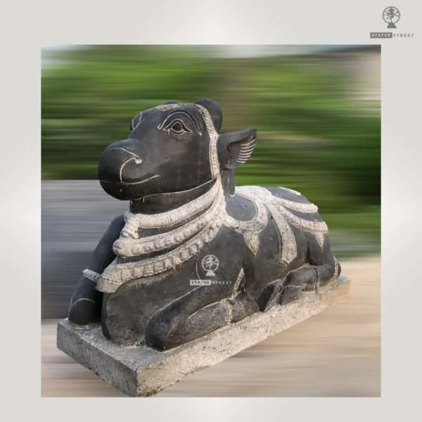 3ft Nandi Stone Sculpture | Granite Stone - Image 2