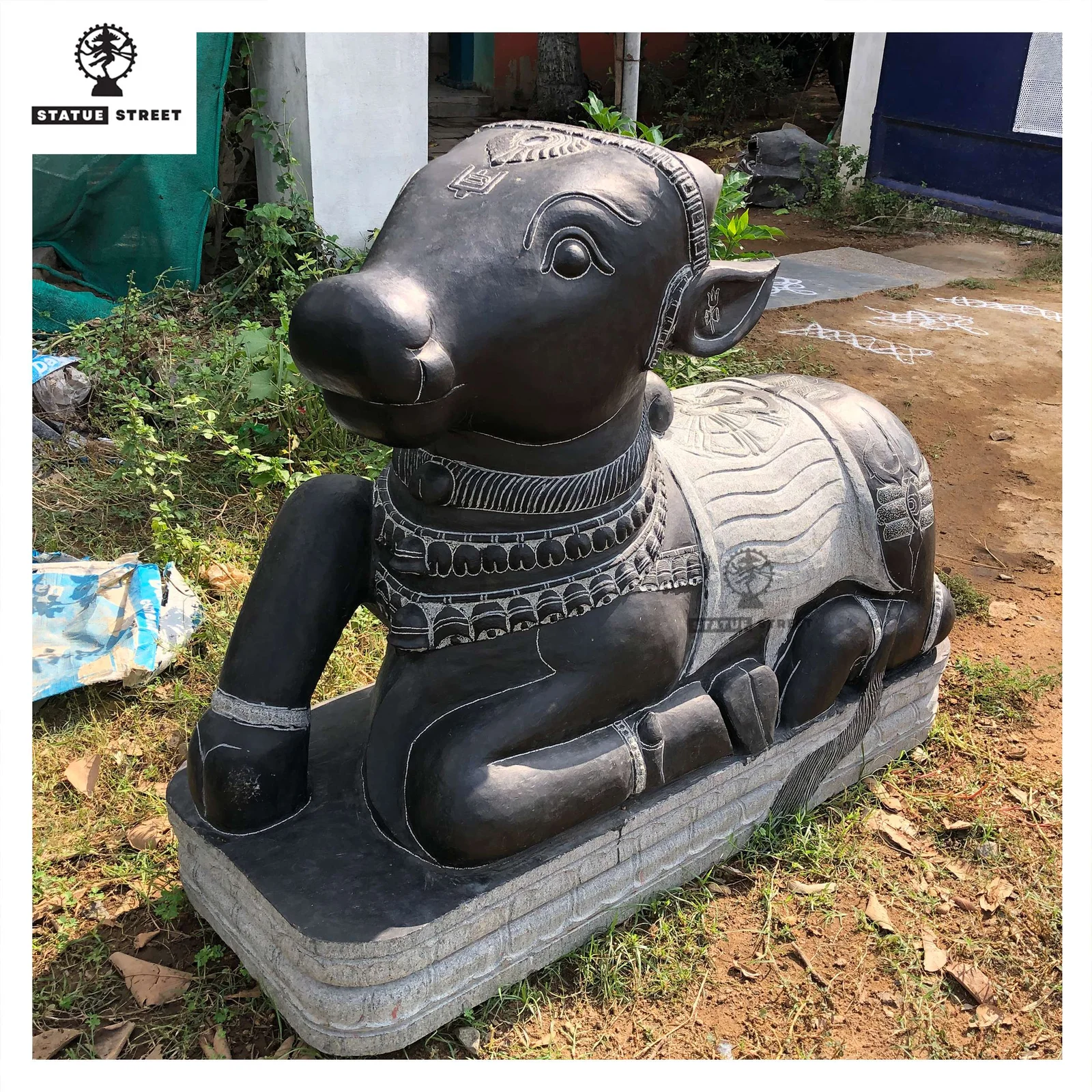 Lord Nandi Stone Sculpture