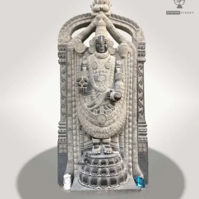 Big Vishnu (Perumal) 8ft | Granite Stone