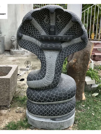 Nagaraj With Shiva Lingam Statue 4 Feet