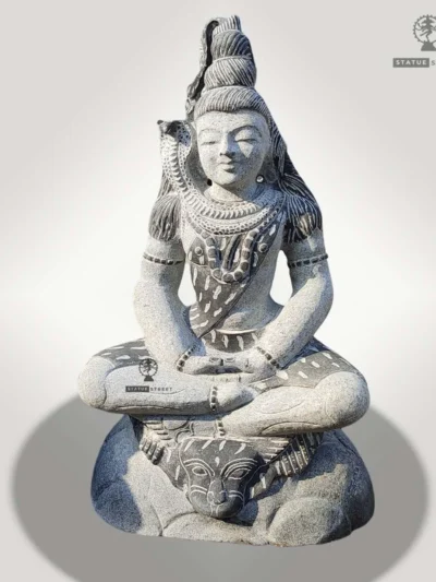 Shiva Statue 2ft For temple | Granite Stone