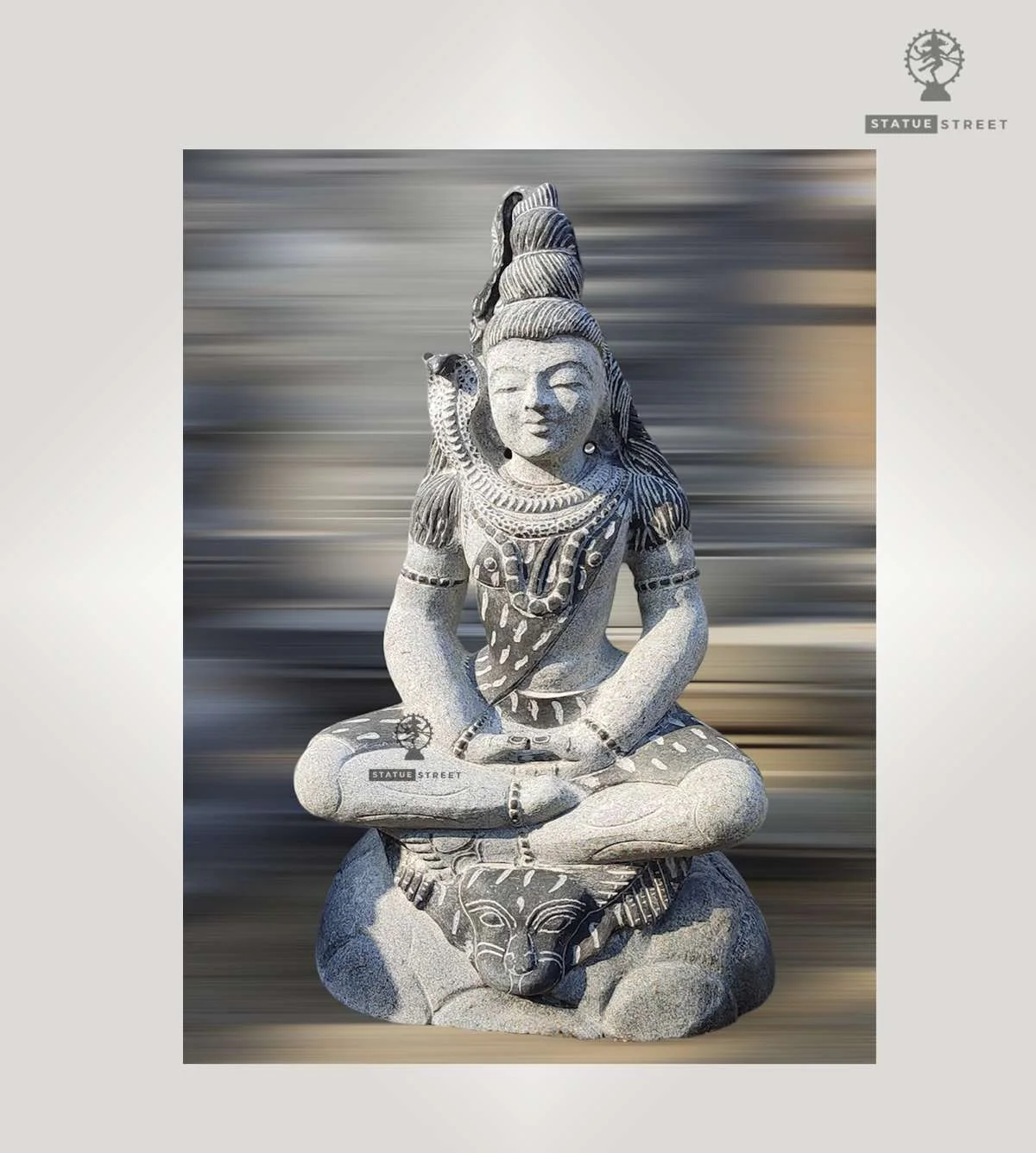 Shiva Statue 2ft For temple | Granite Stone - Image 3