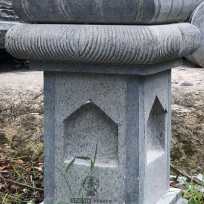 Granite Tulasi Pot