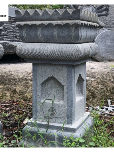 Granite Tulasi Pot