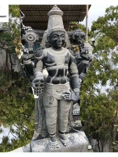 Venkateshwara Stone Statue