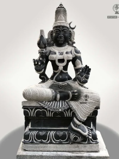 Parvathi Devi statue 4Ft | Granite Stone