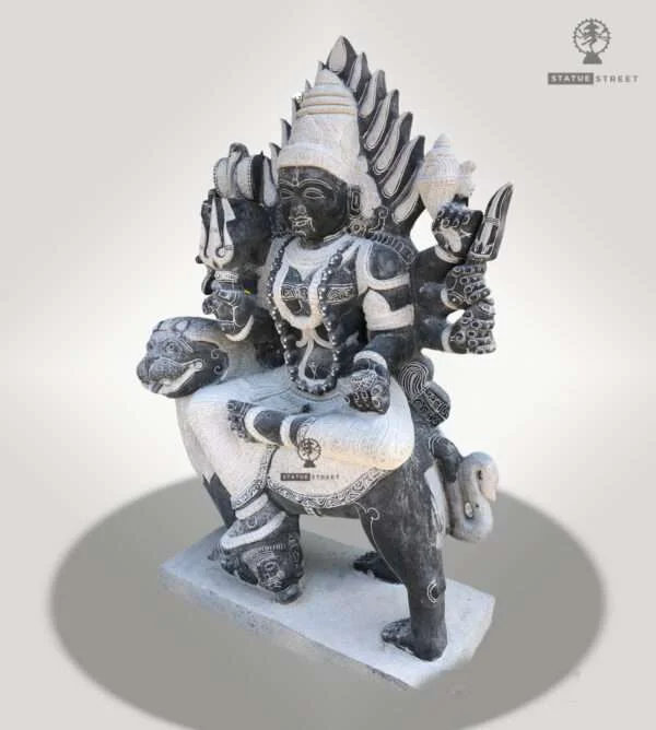 Amman Stone Statue 5ft | Granite Stone - Image 2