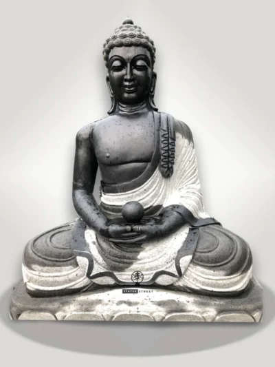 Fine Crafts Meditation Buddha 4ft Sculpture
