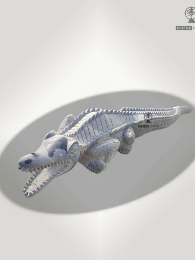 Crocodile Sculpture 2.5ft | Granite Stone