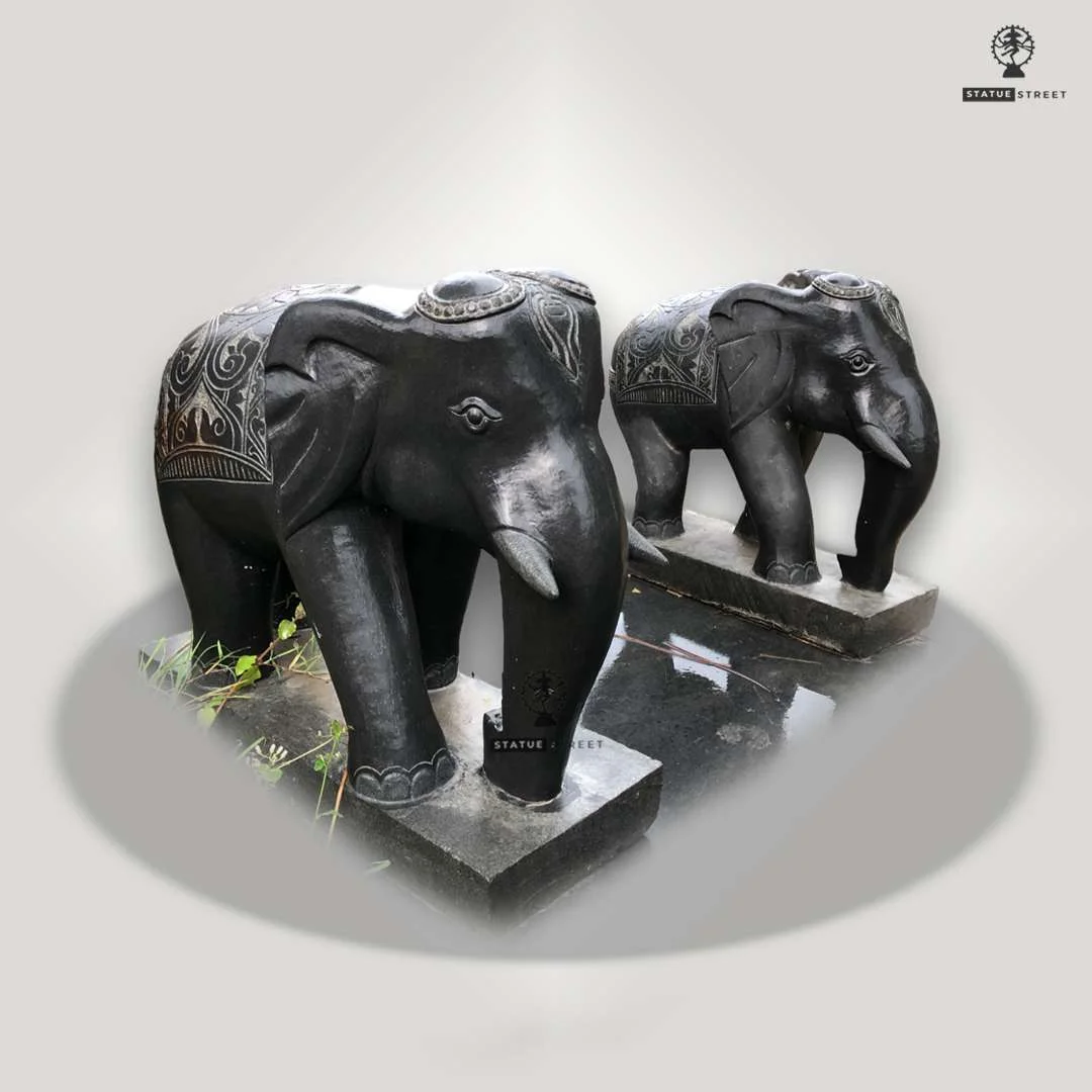 Outdoor Elephant Sculpture 2ft - Image 2