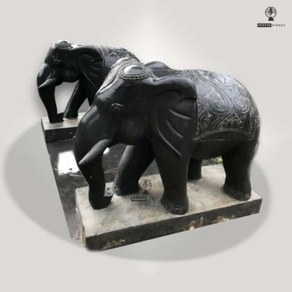 Outdoor Elephant Sculpture 2ft - Image 3