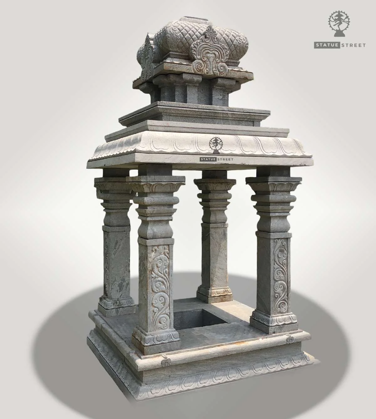 Granite Temple For Exterior Decor 6ft | Granite Stone - Image 2