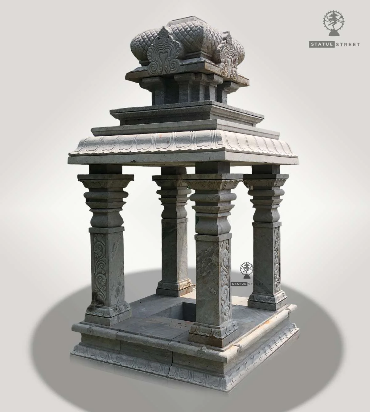 Granite Temple For Exterior Decor 6ft | Granite Stone - Image 3