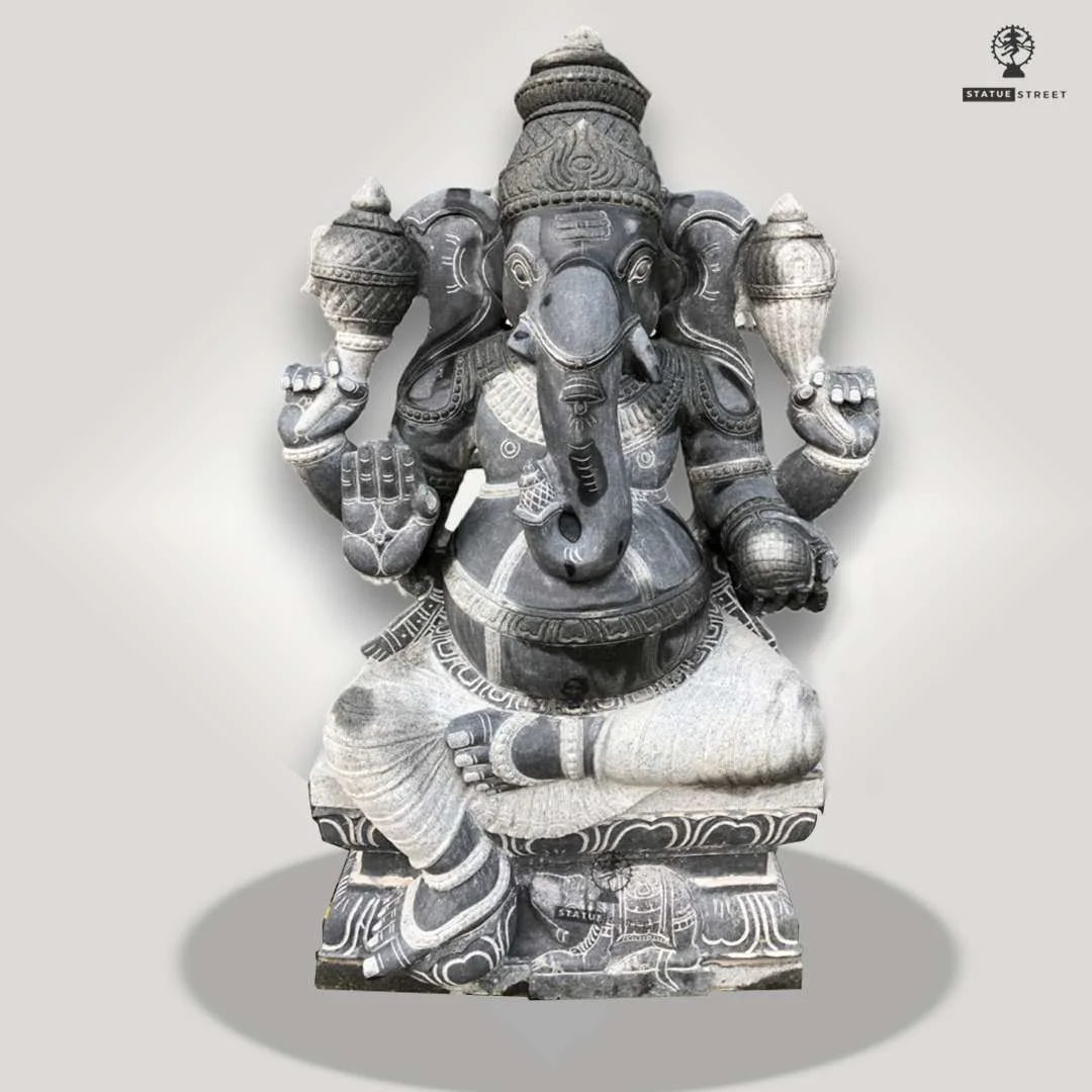 Vinayagar Stone Sculpture 3ft