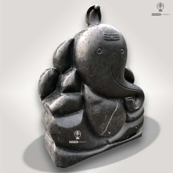 Abstract Ganesha With Snake Sculpture 3ft - Image 2