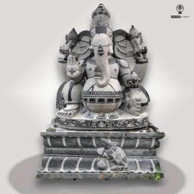 Big Ganesha Statue 7ft Sitting Pose