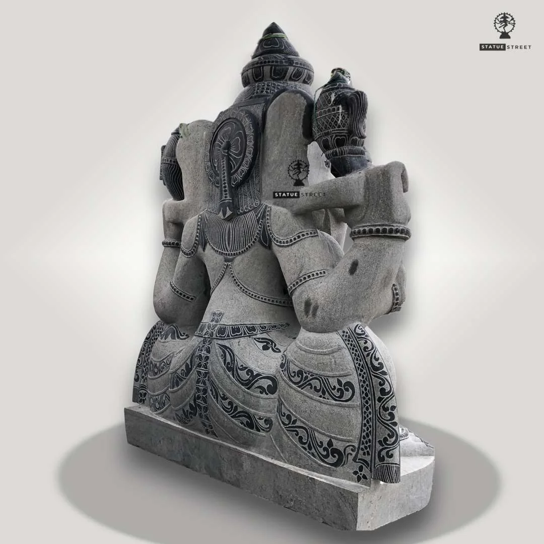 Big Ganesha Statue 7ft Sitting Pose - Image 3