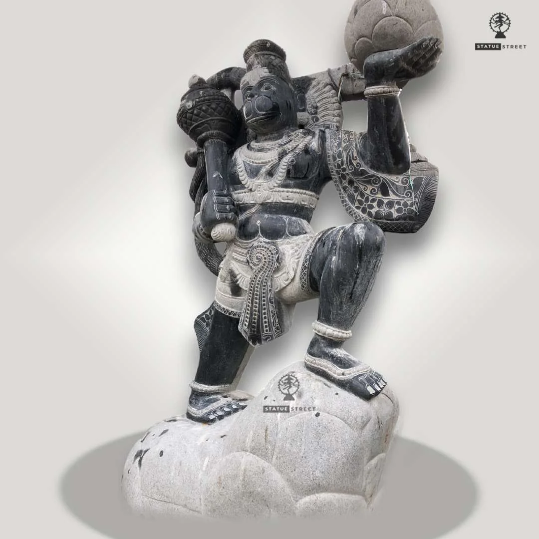 Large Powerful Hanuman Sculpture 7ft - Image 2