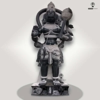 Anjaneya Hanuman Statue 9ft | Granite stone
