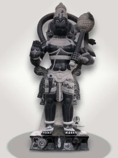Anjaneya Hanuman Statue 9ft | Granite stone