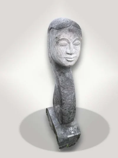 Snake Face Sculpture For Entrance Decor