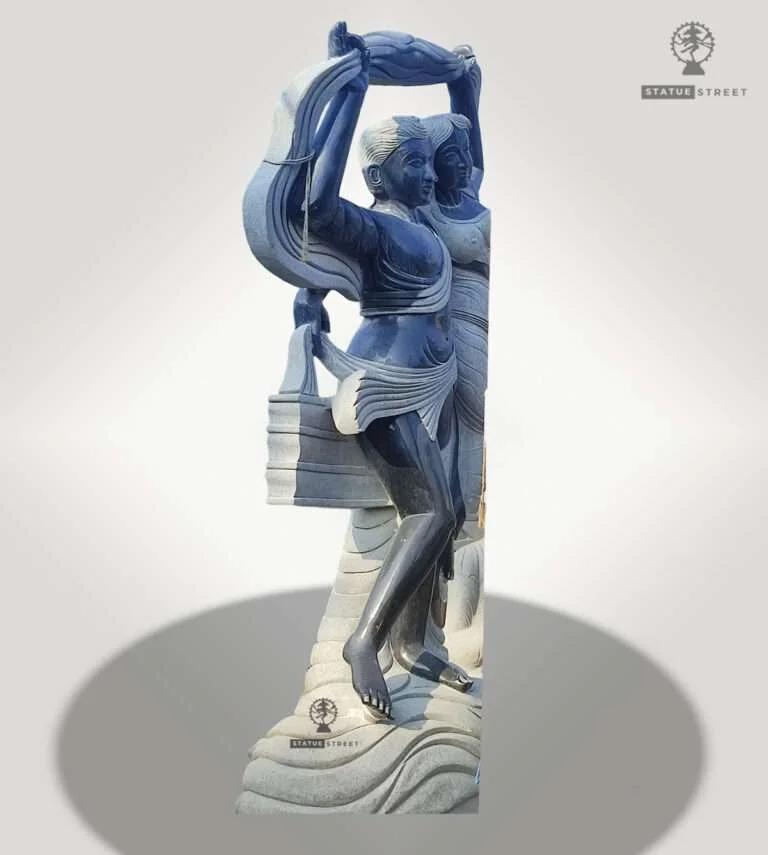 Men & Women Couple For Exterior Decor 11ft | Granite Stone - Image 2
