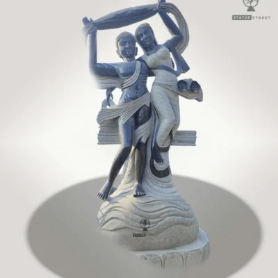Men & Women Couple For Exterior Decor 11ft | Granite Stone